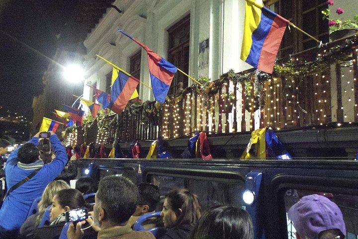 Nachttour in Quito mit Freizeit in der Altstadt