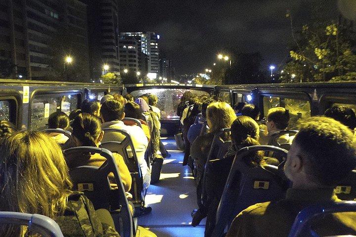Nachttour in Quito mit Freizeit in der Altstadt