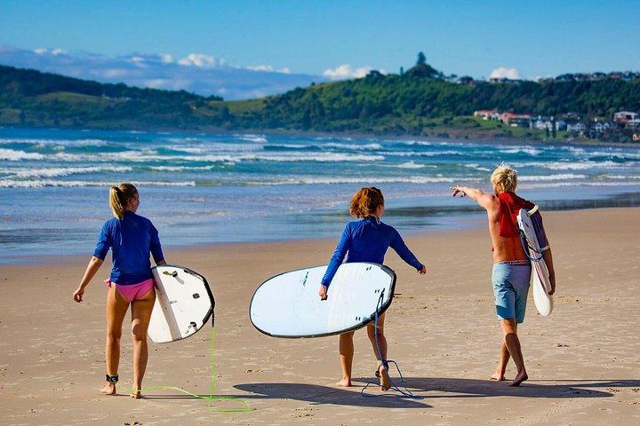 Leçon de surf d'une demi-journée