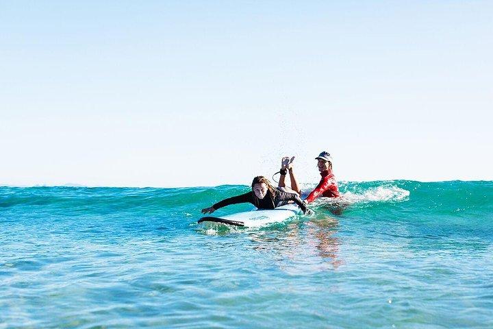 Leçon de surf d'une demi-journée