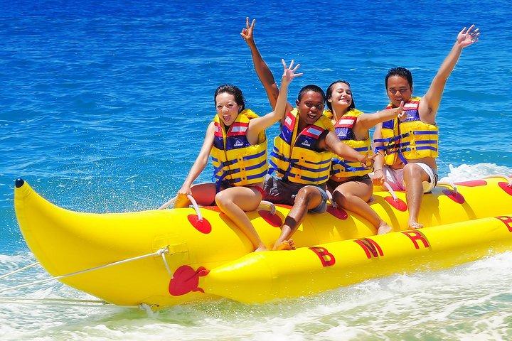 Fly Board, Banana Boat, Donut Ride Bali Watersport Experience