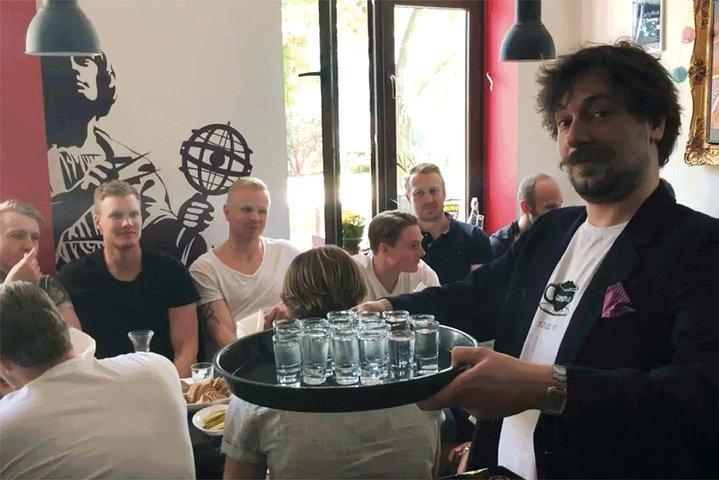 Wodkaproeverij in Warschau