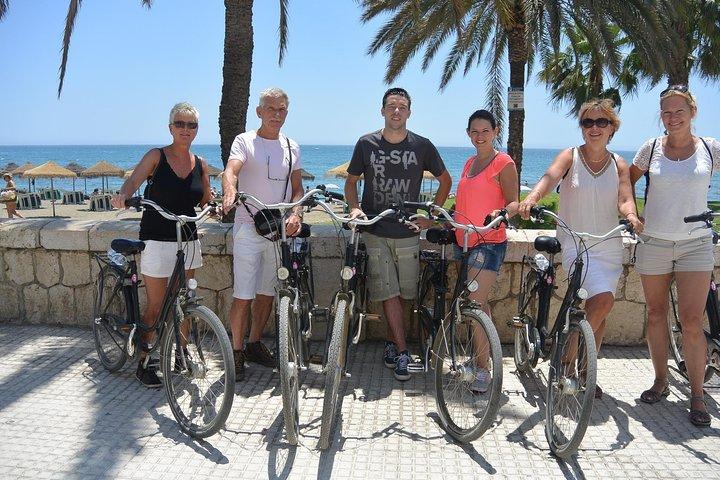 Destaques e tesouros da excursão de bicicleta pela cidade de Málaga