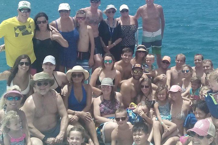 Catamaran Chillin Cruise Snorkel Tour Montego Bay til Negril Rick's Cafe