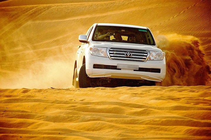 Morning Desert Safari Dubai with Dune Bashing & Camel Ride