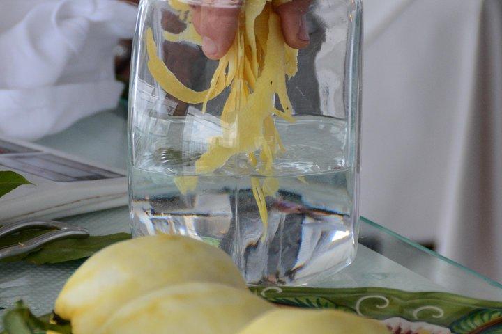 Fazendo Limoncello e almoço com base de limão