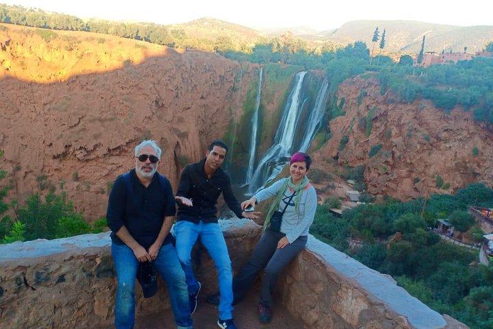 Viagem de dia inteiro de Marrakech a Ouzoud Waterfalls