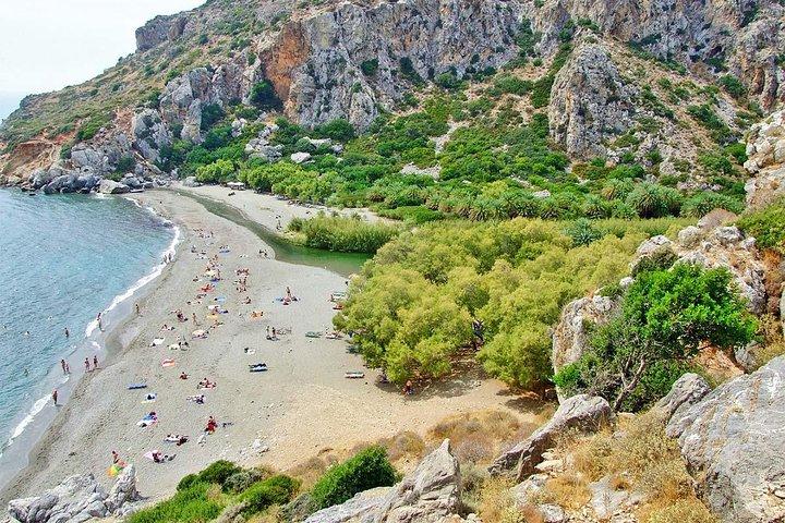 Preveli Strand og Plakias Heldagstur fra Rethymno