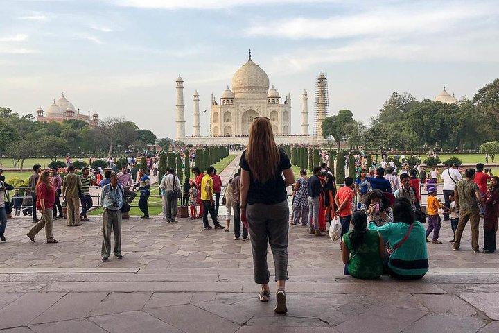 Dagstur til Taj Mahal & Agra fra Delhi i bil
