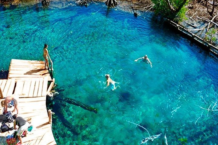Riviera MayaとCancun(プライベート)からのHOLBOX ISLAND TOUR