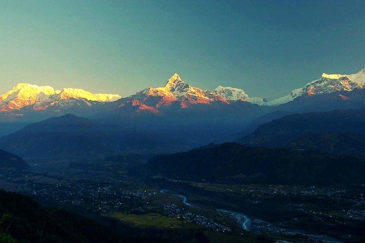 Zonsopgang uitzicht vanaf Sarangkot
