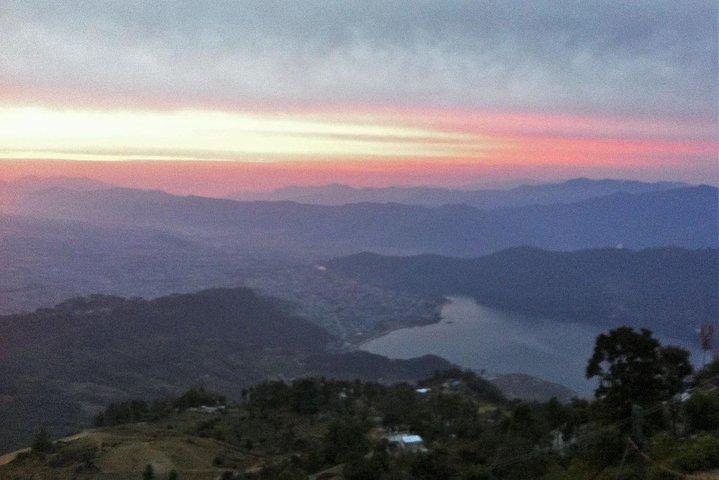 Zonsopgang uitzicht vanaf Sarangkot