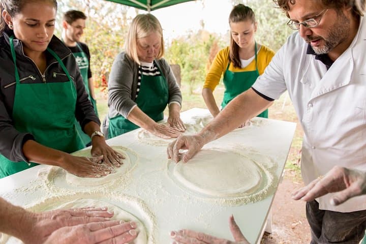 Rome Cooking Class: Make Pizza and Pasta with Wine & Dessert