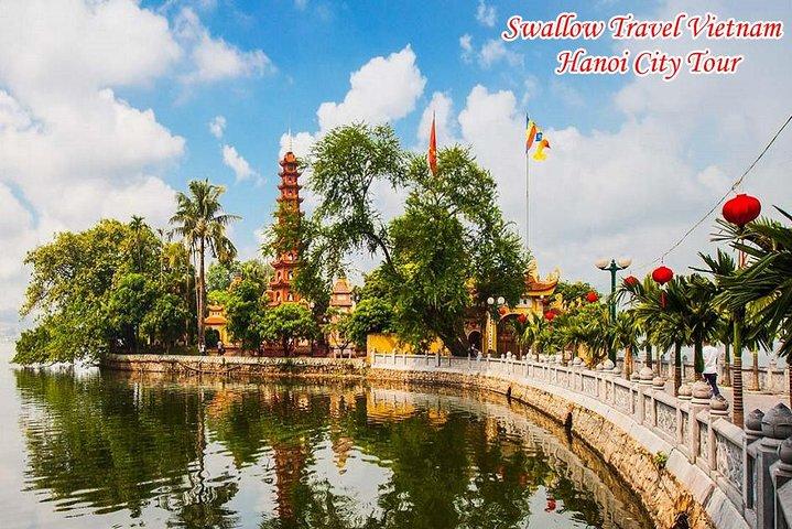 Hanoi stad en waterpoppenshow privétour