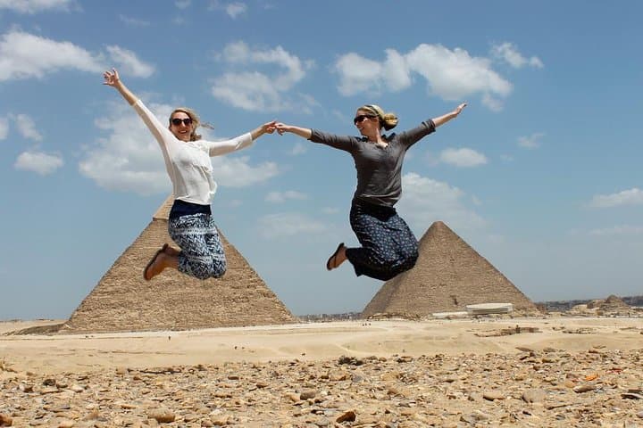 Day Tour to Giza Pyramids, Sakkara, Dahshur Pyramids, or Memphis