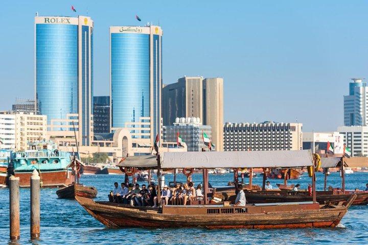 Après-midi, visite emblématique de la ville de Dubaï, transferts compris