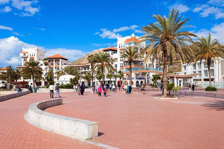Tour guidato della città di Agadir con pick-up e drop-off