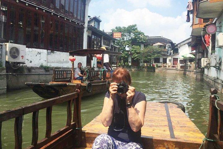 Excursión privada de un día a Shanghái: Ancient Water Town y Huangpu River Cruise