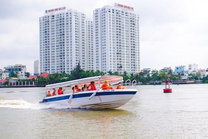 Cu Chi Tunnels mit Speed Boat & Ho Chi Minh Stadt Landausflug