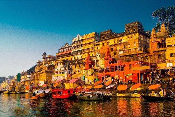 Ein Tag Varanasi und Sarnath Tour mit Bootsfahrt