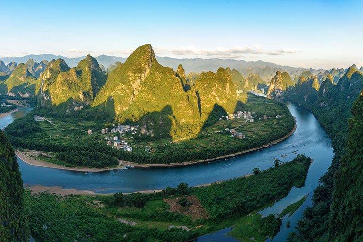 Excursion d'une journée classique à la colline de Xingping Xianggong et à la campagne de Yangshuo
