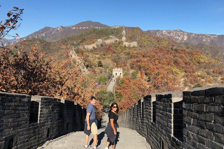 Journée tout compris: Mutianyu Great Wall, parc olympique avec déjeuner de canard pékinois