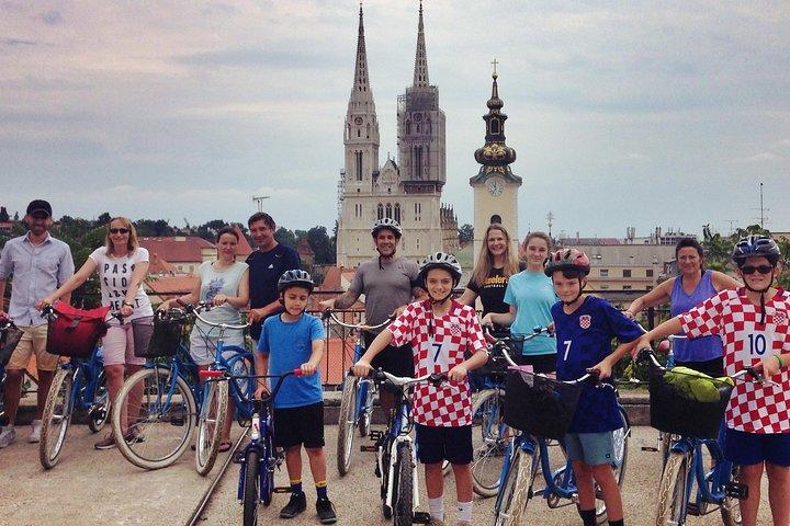 Todo el tour en bicicleta de Zagreb