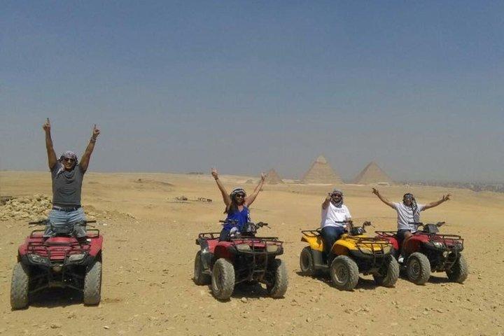 1 Stunde ATV in Gizeh Pyramiden von Kairo
