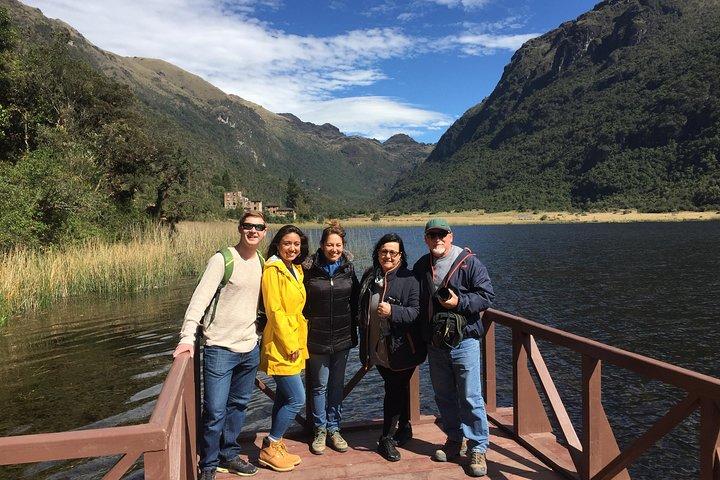 Excursão privada ao Parque Nacional de Cajas pela Cloud Forest e Moorlands