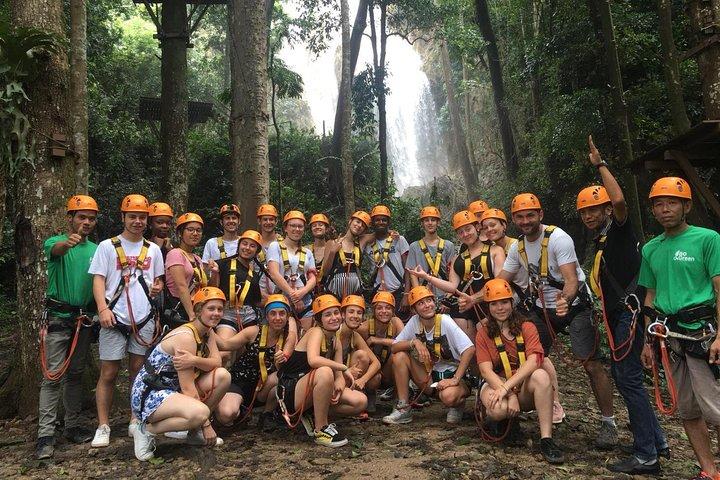 Mezza giornata a Luang Prabang Zip Line Adventure
