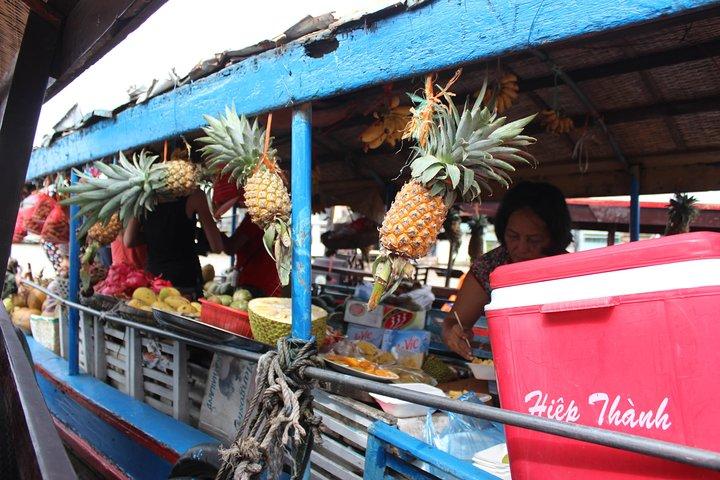 Ein Tag zum schwimmenden Markt von Cai Rang + 1 Tag Mekong