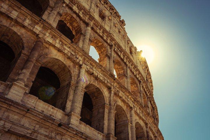 Vatikanet og Colosseum