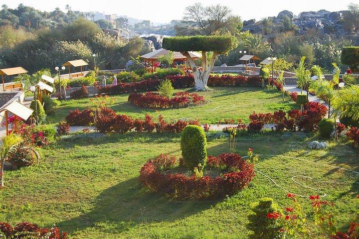 Aswan Botanical Garden Tour & Felucca sejlbådstur