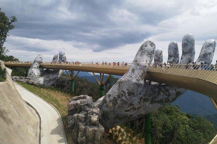 Golden Bridge Visite privée de Ba na Hill au départ de Hoi An / Da nang