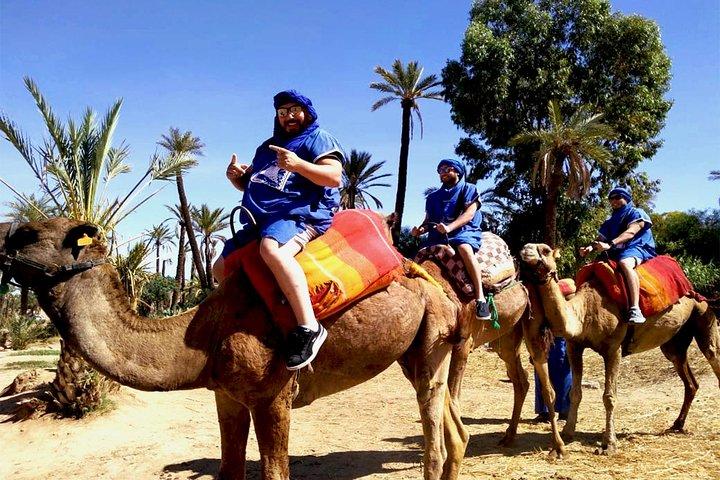 Quad, Camel Ride & Spa Dia de Bem-Estar em Marrakech