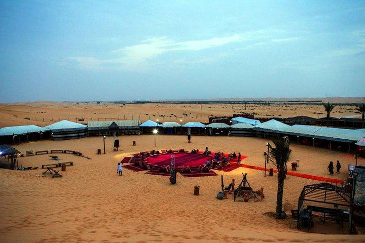 Dubai Abend Wüste Safari: Dune Bashing, Kamelreiten & Grillen