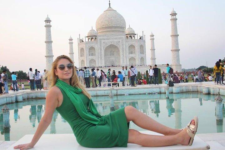De Delhi: Viagem Privada a Agra com Taj Mahal e Agra Fort