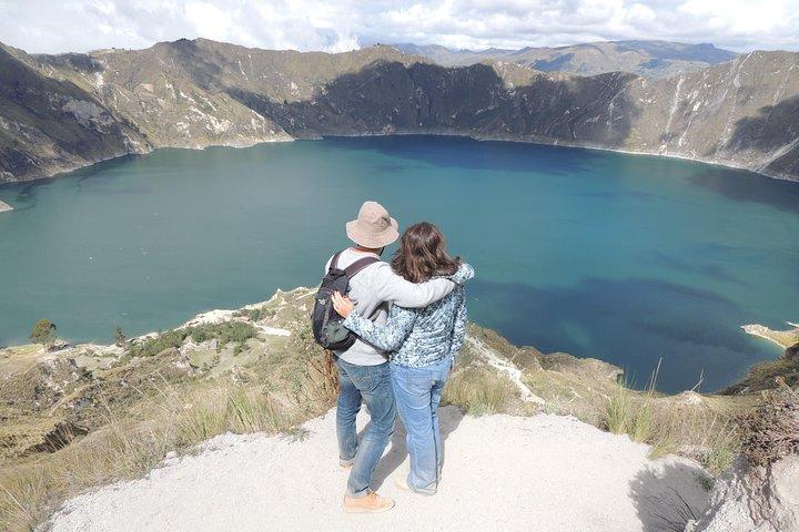 Quilotoa Crater Lake Privédagtour met lunch