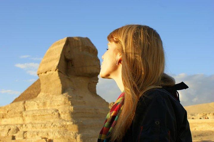 Upptäck mysterierna av pyramiderna i Giza & Sakkara & Dahshur med guide