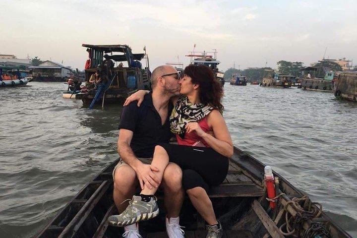 Drijvende markt van Cai Rang – Fiets, kook en weef de Mekong