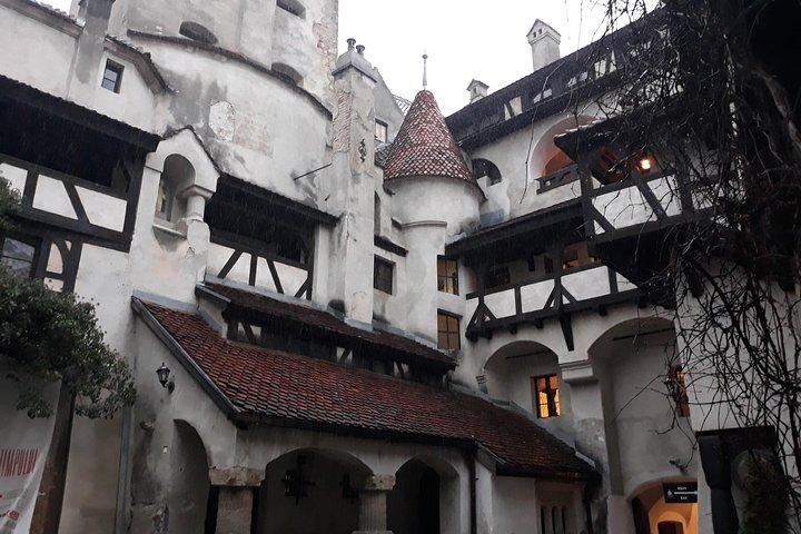 Dracula Castle & Peles Palace Tour från Bukarest Inklusive Brasov Old Town