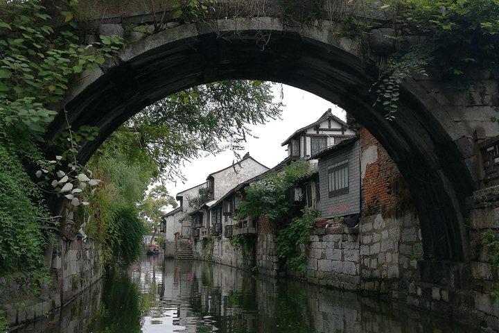 Fengjing Ancient Water Town Private Tour von Shanghai mit Bootsfahrt