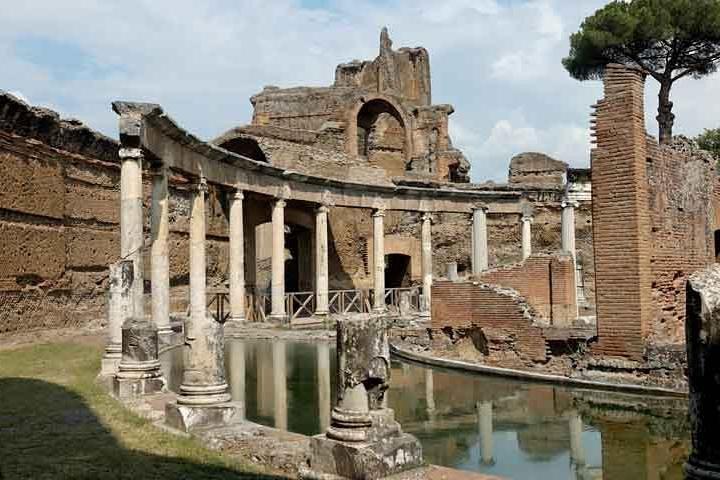 Tivoli och Hadrianus villa heldagsguidad tur