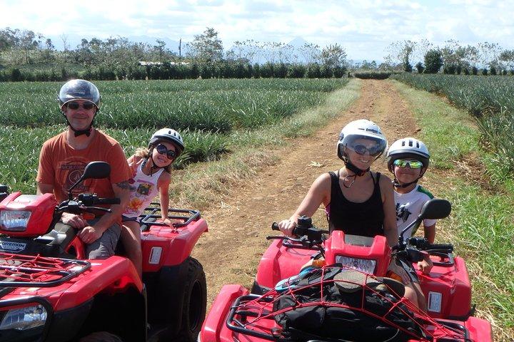 Excursion privée en VTT et sources thermales à La Fortuna, Arenal