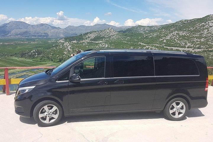 Privétransfer van Zagreb naar Zadar met privétour Plitvicemeren