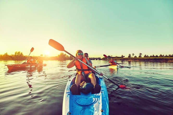 Private Nile Kayaking Ride at Sunset