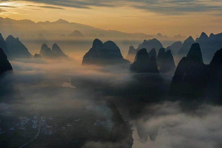 Half-Day Yangshuo Xianggong Mountain Sunrise Private Tour from GUILIN hotel