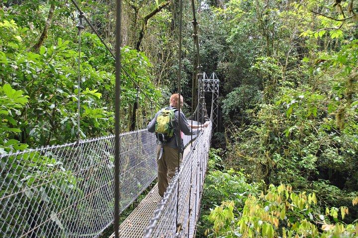 La Fortuna Wasserfall, Hängebrücken, Arenal Vulkan Combo Tour
