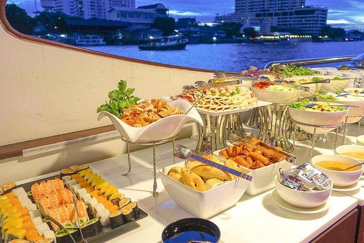 Grand Pearl Bangkok Dinner Cruise com transferência de hotel