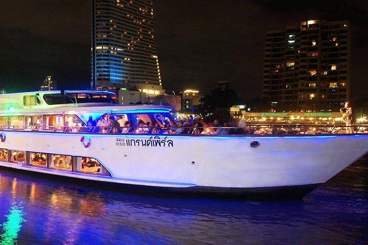 Grand Pearl Bangkok Dinner Cruise com transferência de hotel